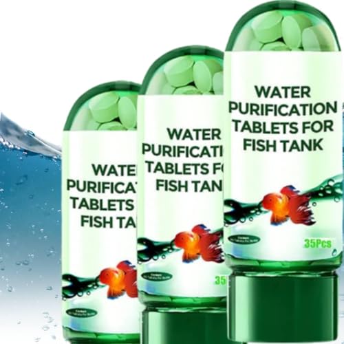 Leistungsstarke Aquarium-Wasserreinigungstablette, schnelle Wasserreinigung, Aqua Safe für Aquarium, Wasserreinigungstabletten für Aquarium, Aquarium-Entferner Leistungsstarke Aquarium-Wasserreinigungstablette, schnelle Wasserreinigung, Aqua Safe für Aquarium, Wasserreinigungstabletten für Aquarium, Aquarium-Entferner von MUMQAQ