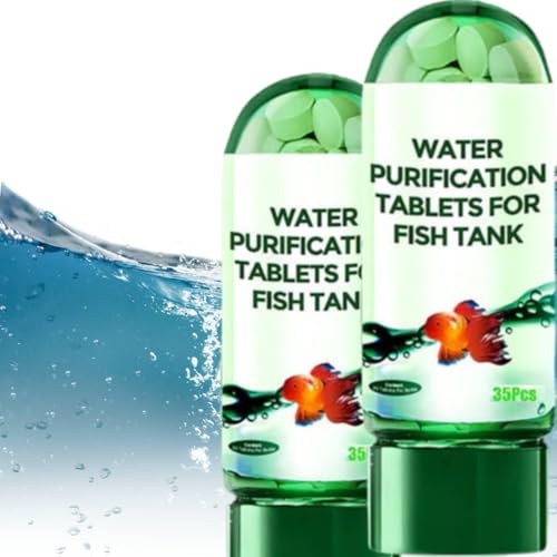 Leistungsstarke Aquarium-Wasserreinigungstablette, schnelle Wasserreinigung, Aqua Safe für Aquarium, Wasserreinigungstabletten für Aquarium, Aquarium-Entferner Leistungsstarke Aquarium-Wasserreinigungstablette, schnelle Wasserreinigung, Aqua Safe für Aquarium, Wasserreinigungstabletten für Aquarium, Aquarium-Entferner von MUMQAQ