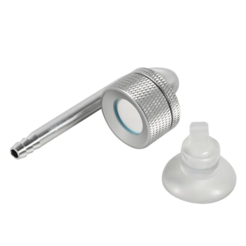 MUNEFE CO2-Diffusor, Kohlendioxid-Diffusor-Zerstäuber, Aluminiumlegierung CO2-Zerstäuber, Blasendiffusor für bepflanzte Aquarien MUNEFE CO2-Diffusor, Kohlendioxid-Diffusor-Zerstäuber, Aluminiumlegierung CO2-Zerstäuber, Blasendiffusor für bepflanzte Aquarien von MUNEFE