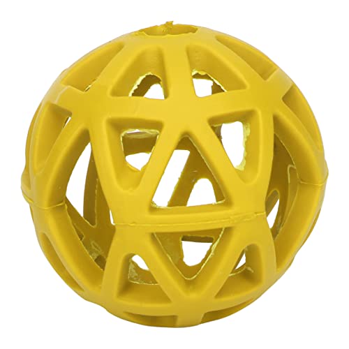 MUNEFE Hollow Dog Ball, Bite Teeth Grinding Interactive Rubber Pet Chewing Ball Toy for Indoor Outdoor (L) von MUNEFE