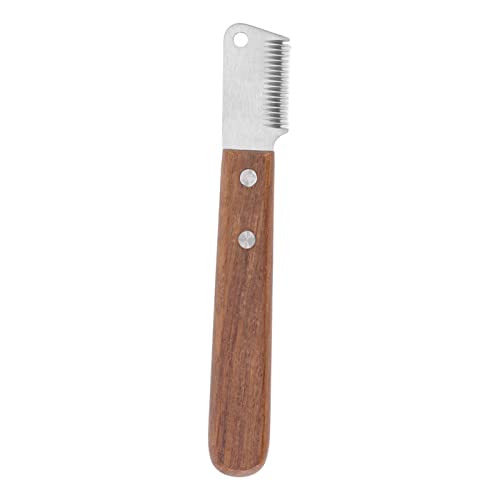 MUNEFE Hund Stripping Messer, multifunktionales Hundepflege -Strippmesser, Reduzieren Sie Haarausfall Hundepfluckte für Haustiere von MUNEFE