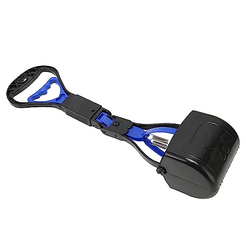 MUNEFE Pet Pooper Scooper, Mehrzweck -Langstärke mit hoher Festigkeit tragbarer Hundekotschlaufe für den Outdoor (Blue) von MUNEFE