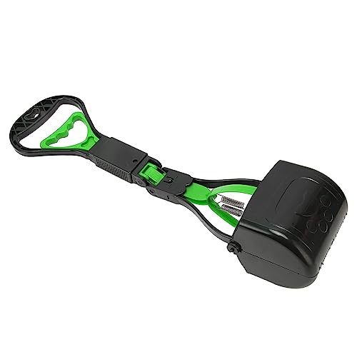 MUNEFE Pet Pooper Scooper, Mehrzweck -Langstärke mit hoher Festigkeit tragbarer Hundekotschlaufe für den Outdoor (Green) von MUNEFE