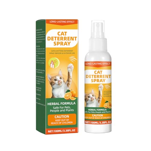 MUOCOBU Katzenschreck Spray, Katzenabwehrspray, eingeschränkte Bereiche - für das Verhalten von Katzen, Schützen von Möbeln, Sofas, Teppichen, Indoor & Outdoor MUOCOBU Katzenschreck Spray, Katzenabwehrspray, eingeschränkte Bereiche - für das Verhalten von Katzen, Schützen von Möbeln, Sofas, Teppichen, Indoor & Outdoor von MUOCOBU