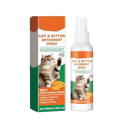 MUOCOBU Katzenspray zum Kratzen, eingeschränkte Bereiche - für das Verhalten von Katzen, Schützen von Möbeln, Sofas, Teppichen, Indoor & Outdoor Natürlich - New 2 MUOCOBU Katzenspray zum Kratzen, eingeschränkte Bereiche - für das Verhalten von Katzen, Schützen von Möbeln, Sofas, Teppichen, Indoor & Outdoor Natürlich - New 2 von MUOCOBU