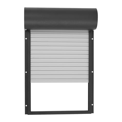 Automatische Hühnerstalltür, Automatische Hühnertür mit Fernbedienung, Automatische Hühnertür mit Solarbetrieb für Hühner, Gänse, Enten und anderes kleines Geflügel (Schwarz) von MUSESPANI