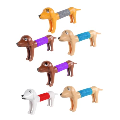 MUSISALY 6stücke Teiliges Pop Tube Hundespielzeug Interaktives Cartoon Kauspielzeug Für Welpen Stressabbauendes Partyspielzeug Bunten Farben Für Hunde Und Spielvergnügen MUSISALY 6stücke Teiliges Pop Tube Hundespielzeug Interaktives Cartoon Kauspielzeug Für Welpen Stressabbauendes Partyspielzeug Bunten Farben Für Hunde Und Spielvergnügen von MUSISALY