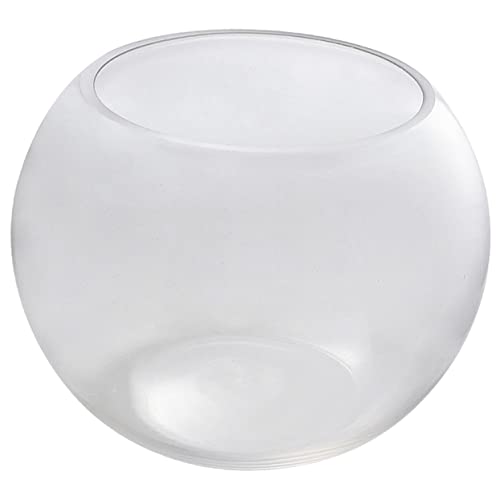 MUSISALY Kleines Rundes Glas Aquarium Für Schreibtisch Transparentes Fischglas Mit Feiner Verarbeitung Langlebig Deko Für Zuhause Oder Büro MUSISALY Kleines Rundes Glas Aquarium Für Schreibtisch Transparentes Fischglas Mit Feiner Verarbeitung Langlebig Deko Für Zuhause Oder Büro von MUSISALY