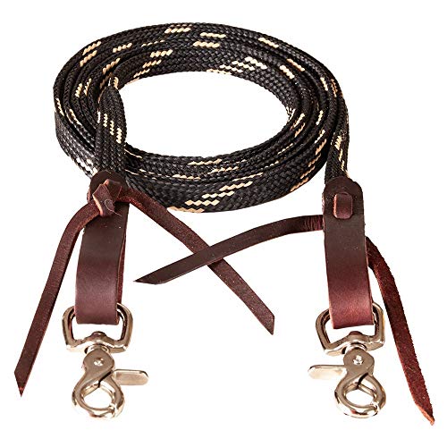 Mustang Gewachstes Band, 1,6 cm x 2,4 m, Schwarz/Hellbraun Mustang Gewachstes Band, 1,6 cm x 2,4 m, Schwarz/Hellbraun von MUSTANG
