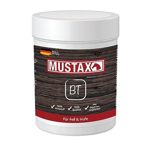 MUSTAX Biotin - für Haar & Huf für Dein Pferd, Biotin, Zink und viele weitere wichtige Vitamine für EIN strahlendes Fell und gesunde Hufe – mit Tierernährungsexperten entwickelt von MUSTAX