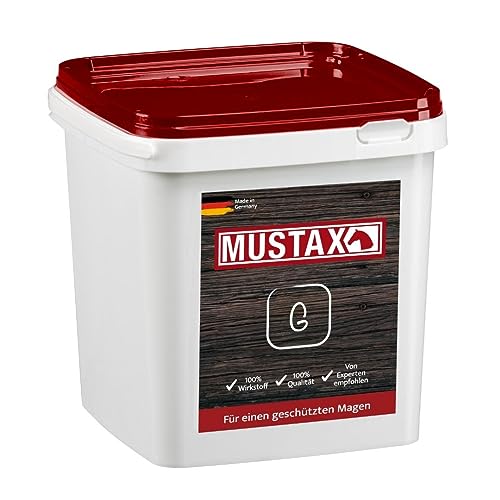 MUSTAX Gastro - für einen geschützen Magen - mit Karotte, Banane und Johannisbrotmehl, unterstützt Magengesundheit und Darmflora deines Pferdes – mit Tierernährungsexperten entwickelt von MUSTAX