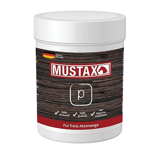 MUSTAX Pulmo - Für freie Atemwege - Bockshornklee & ätherische Öle für die Unterstützung der allgemeinen Pferdegesundheit – mit vitalisierenden Komponenten, mit Tierernährungsexperten entwickelt von MUSTAX