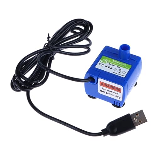 MWAJKUFP Mini-Low-Noise-Motorpumpe, USB-Haustier-Trinkwasserpumpe, Zubehör für Haustier-Katzen-Trinknapf, Wasserspender von MWAJKUFP