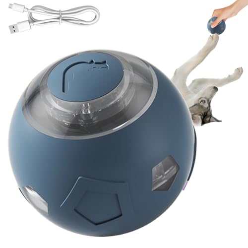 MWZBTG Bewegeglicher Ball Für Hunde | Interaktiver Katzenball & Spielzeug Für Hunde Mit Rollfunktion,Wiederaufladbar, Leise Mit LED-Beleuchtung - Hundespiele Für Aggressive Kauer Und Wohnungskatzen MWZBTG Bewegeglicher Ball Für Hunde | Interaktiver Katzenball & Spielzeug Für Hunde Mit Rollfunktion,Wiederaufladbar, Leise Mit LED-Beleuchtung - Hundespiele Für Aggressive Kauer Und Wohnungskatzen von MWZBTG