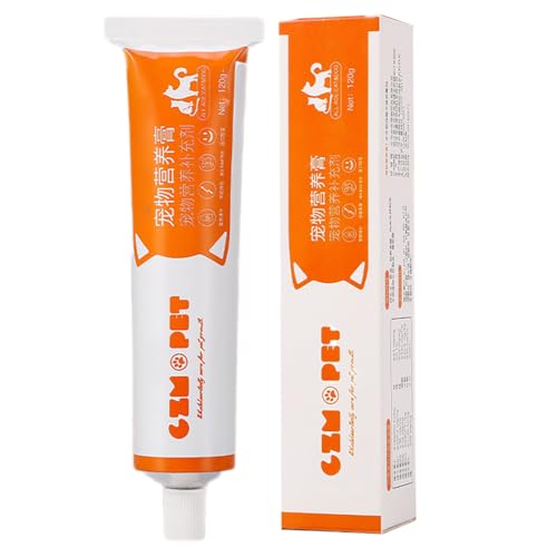 MWZBTG Haarball Relief für Katzen, Haarballpaste für Katzen | 120G Mehrzweckgesund natürliche Katzenbehandlungen,Vielseitige leckere Haustierpaste für Tierarztbesuche im Innenbereich im Freien im von MWZBTG