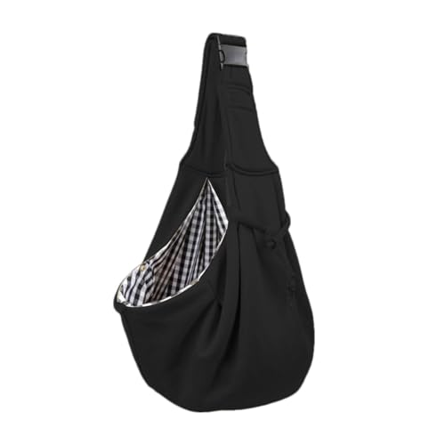 MWZBTG Haustiertransporter | Tragetasche für Haustiere mit verstellbarem Riemen | Handfreier, sicherer Tragegurt für kleine Hunde, Welpen-Tragetasche mit verstellbarem Riemen für Outdoor, Reisen, von MWZBTG