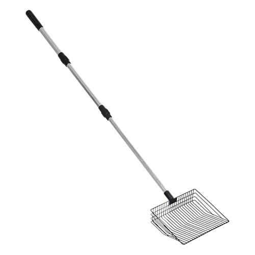 MWZBTG Hühnerkotschaufel, 116x18x6 cm Hühnerstall Reiniger Schaufel, Hühnerstall Zubehör, Aluminiumlegierung Katzenstreu Scoop Mit Ausziehbarem Stiel Für Hühnerstalls, Ziegen Und Geflügel MWZBTG Hühnerkotschaufel, 116x18x6 cm Hühnerstall Reiniger Schaufel, Hühnerstall Zubehör, Aluminiumlegierung Katzenstreu Scoop Mit Ausziehbarem Stiel Für Hühnerstalls, Ziegen Und Geflügel von MWZBTG