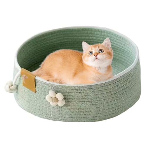 MWZBTG Katzenkorb Bett,Großer Süßer Kätzchen Korb Nest Haustierhaus | Kratzpad Möbel Für Mittelgroße Große Katzen Wohnzimmer Büro Schlafzimmer Schreibtisch Couch MWZBTG Katzenkorb Bett,Großer Süßer Kätzchen Korb Nest Haustierhaus | Kratzpad Möbel Für Mittelgroße Große Katzen Wohnzimmer Büro Schlafzimmer Schreibtisch Couch von MWZBTG