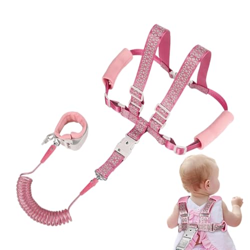 MWZBTG Kinder Geschirr Mit Leine, Verlustschutz Handgelenkband, Verstellbar Reflektierend Anti Verlust Handgelenk Verbindung Für Reisen Kinder Mädchen Outdoor Spazierengehen MWZBTG Kinder Geschirr Mit Leine, Verlustschutz Handgelenkband, Verstellbar Reflektierend Anti Verlust Handgelenk Verbindung Für Reisen Kinder Mädchen Outdoor Spazierengehen von MWZBTG