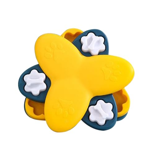 MWZBTG Leckerli Puzzle Spielzeug Für Hunde,Robustes Kauspielzeug Für Intensive Kauer - 3-Schicht Drehbarer Napf Gegen Langeweile Zum Spielen Trainieren Füttern Unterwegs von MWZBTG