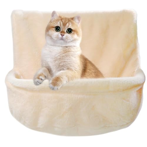 MWZBTG Robuste Katzen-Hängematte Fenstersitz Starke Und Sichere, Katzenhängematte Für Stuhl, Katzenhängematte Katzenbett, Weiches Warme Katzen-Hängebett Katzenbett Für Heizungen, 26x46cm MWZBTG Robuste Katzen-Hängematte Fenstersitz Starke Und Sichere, Katzenhängematte Für Stuhl, Katzenhängematte Katzenbett, Weiches Warme Katzen-Hängebett Katzenbett Für Heizungen, 26x46cm von MWZBTG
