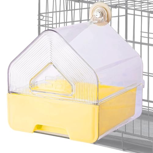 MWZBTG Vogelbad Box | Tragbare Dusche Für Die Meisten Vogelkäfige - Tragbarer Vogelkäfig Badeplatz Duschbox Für Finken Wellensittiche Unzertrennliche Sittiche Nymphensittiche Beos MWZBTG Vogelbad Box | Tragbare Dusche Für Die Meisten Vogelkäfige - Tragbarer Vogelkäfig Badeplatz Duschbox Für Finken Wellensittiche Unzertrennliche Sittiche Nymphensittiche Beos von MWZBTG