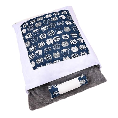 MWZBTG Warmer Schlafsack für Katzen, Warmer Schlafsack für Katzen - Kätzchenhöhlenbett,Welpenhöhlenbett für Hauskatzen, weicher, gemütlicher Katzensack, Bequeme Katzenbetthöhle, Haustier-Kuschelsack MWZBTG Warmer Schlafsack für Katzen, Warmer Schlafsack für Katzen - Kätzchenhöhlenbett,Welpenhöhlenbett für Hauskatzen, weicher, gemütlicher Katzensack, Bequeme Katzenbetthöhle, Haustier-Kuschelsack von MWZBTG