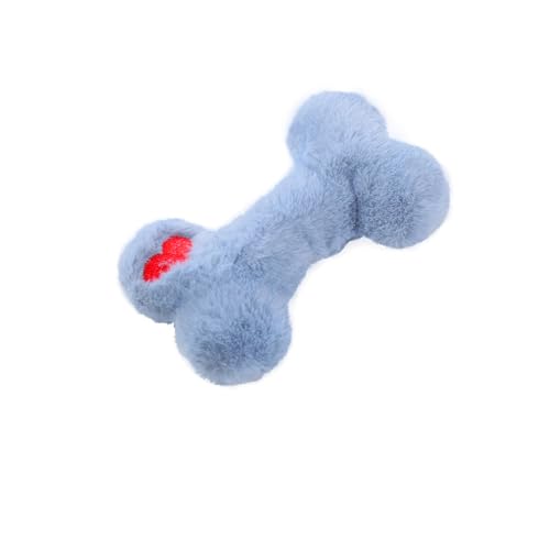 MXGRAPHIC 1PC Pet Supplies Plüsch Knochen Modellierung Enthält Bb Genannt Sound Bite Hund Interaktives Spielzeug Verschleißfest(5) von MXGRAPHIC