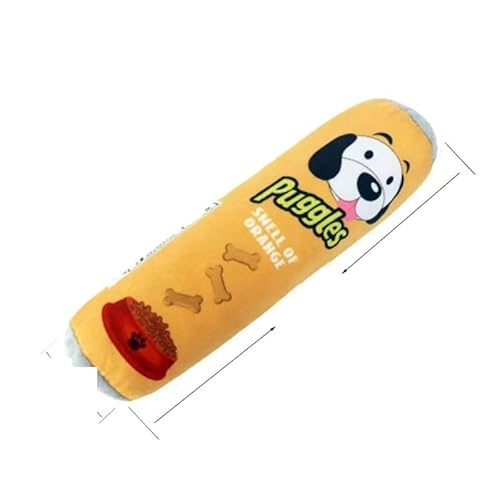 MXGRAPHIC Gefülltes, rohes Hundegelenk, Plüsch, Quietscher, Backenzahnspielzeug for haustierresistente Hunde, kleines, interaktives Kauspielzeug for Hunde(7) von MXGRAPHIC
