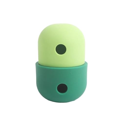 MXGRAPHIC Hundespielzeug, Auslaufender Ball, Lustiger Interaktiver Futternapf for Haustiere, Puzzle-Spielzeug, Zahnreinigungsspielzeug for Haustiere, Kauspielzeug, Heimtierbedarf(Yellow Green) von MXGRAPHIC