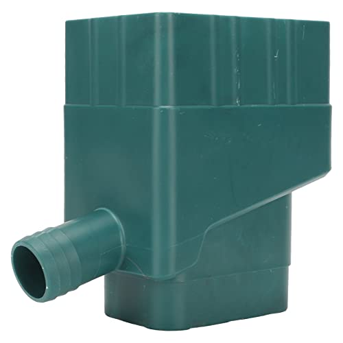 MXGZ Wasserumleitungs-Anschlusssystem, Rechteckiges Regenwasser-Sammelsystem, Standard-40-Zoll-Schlauch, Wiederverwendbar für die Gartenbewässerung (Grün) von MXGZ