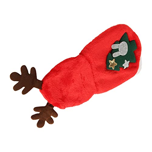 Weihnachts-Haustier-Kleidung, Hunde-Winter-KostüM, Weiche, Dicke, Süße, Warme, TäGliche Kleidung (L) von MXGZ