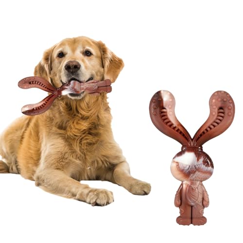 MXYZQDE Hundespielzeug Unzerstörbar, Kauspielzeug Für Hunde, Robustes Spielzeug Für Mittelgroße Und Große Hunde, Langlebiges Hundespielzeug Für Drinnen Und Draußen (Kaninchen) MXYZQDE Hundespielzeug Unzerstörbar, Kauspielzeug Für Hunde, Robustes Spielzeug Für Mittelgroße Und Große Hunde, Langlebiges Hundespielzeug Für Drinnen Und Draußen (Kaninchen) von MXYZQDE