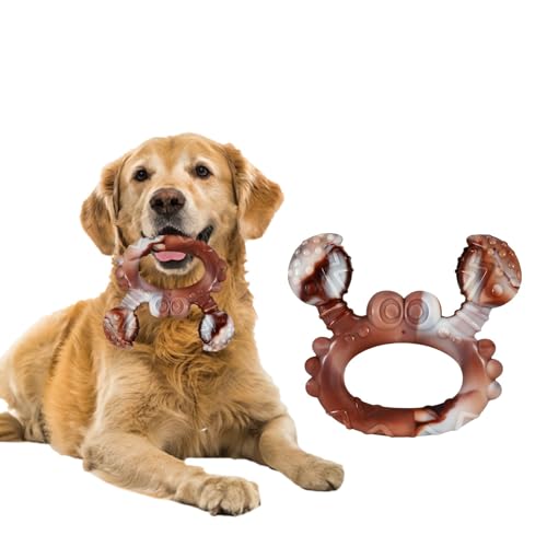 MXYZQDE Hundespielzeug Unzerstörbar, Kauspielzeug Für Hunde In Krabbenform, Robustes Spielzeug Für Mittelgroße Und Große Hunde, Langlebiges Hundespielzeug Für Drinnen Und Draußen MXYZQDE Hundespielzeug Unzerstörbar, Kauspielzeug Für Hunde In Krabbenform, Robustes Spielzeug Für Mittelgroße Und Große Hunde, Langlebiges Hundespielzeug Für Drinnen Und Draußen von MXYZQDE