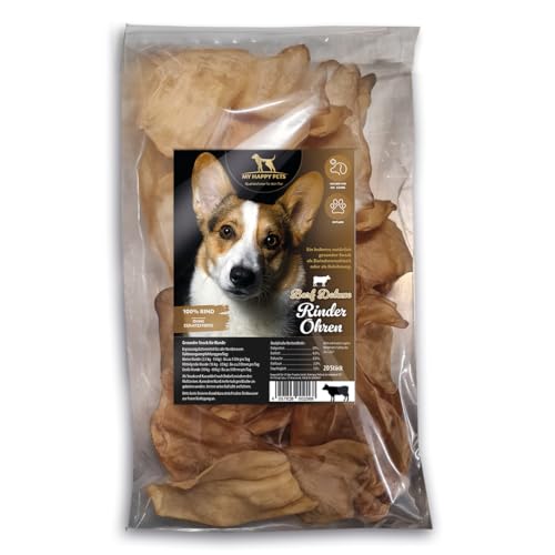 MY HAPPY PETS Rinderohren 100% natürlich & Luft getrocknet 20 Sück/Beutel MY HAPPY PETS Rinderohren 100% natürlich & Luft getrocknet 20 Sück/Beutel von MY HAPPY PETS