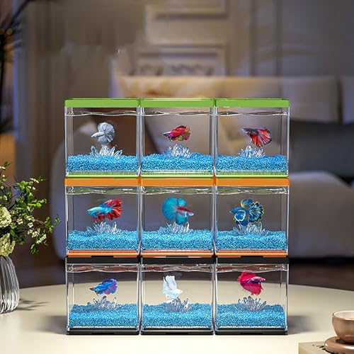 Aquarium Zuchttanks,Acrylic Fischzuchtkasten, Garnelen Aufzuchtbecken Für Babyfische, Garnelen(A) von MYBSXKEOZ