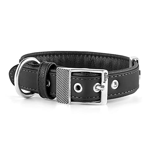 Myfamily Halsband aus Kunstleder, hergestellt in Italien, Kollektion Bilbao Myfamily Halsband aus Kunstleder, hergestellt in Italien, Kollektion Bilbao von My Family