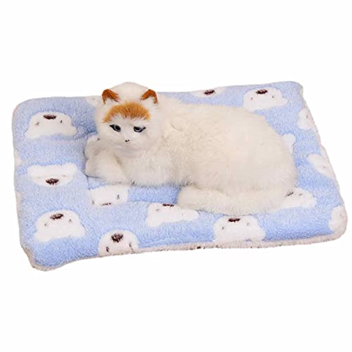 MYJIO Beruhigende Katzendecke | Flanell-Hundebettmatte Welpenkäfig-Pad - Maschinenwaschbares Haustierbett für drinnen und draußen bei kaltem Wetter Greatideal MYJIO Beruhigende Katzendecke | Flanell-Hundebettmatte Welpenkäfig-Pad - Maschinenwaschbares Haustierbett für drinnen und draußen bei kaltem Wetter Greatideal von MYJIO