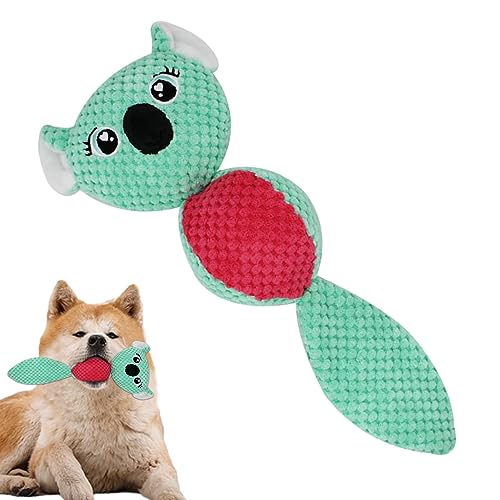 MYJIO Kauspielzeug für Hunde,Süßes und langlebiges quietschendes Hundespielzeug - Plüsch-Hundespielzeug, ausgestopftes Hundespielzeug, langlebiges Hundespielzeug, Welpen-Kauspielzeug, von MYJIO