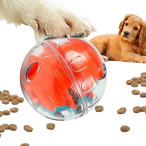 MYJIO Leckerliball für Hun| Hundespielzeugbälle Interaktives Hundespielzeug - Hun-Puzzle-Leckerli-Spender, Hundespielzeugbälle, Puzzle-Futterspender, lustige Bälle für Welpen, große HunKOT- von MYJIO