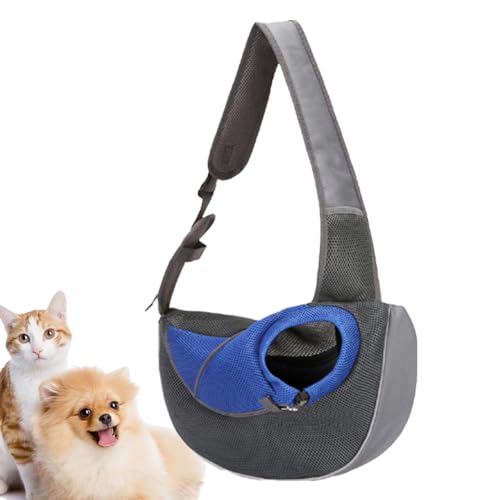 Pet Sling Carrier for Small Dogs | Pet Carrier Tote Bag Cat Sling Carrier | Adjustable Cat Sling Carrier, Washable Soft Breathable Dog Carrying Sling for Puppy Cats, Small Dogs von MYJIO