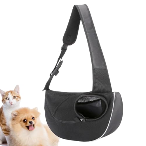 Pet Sling Carrier for Small Dogs | Pet Carrier Tote Bag Shoulder Bag,Adjustable Washable Dog Carrier Bag, Soft Breathable Carrying Sling for Small Animals, Puppy Cats von MYJIO