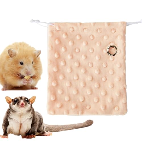 Schlafsack für Kleintiere, atmungsaktiv, bequem, für Zuckergleiter, Hamster, Eichhörnchen und andere Kleintiere von MYJIO