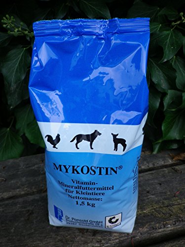 MYKOSTIN® Vitamin-Mineralstoffmischung für Kleintiere 1,5 kg Tüte (3X 1,5kg) von Mykostin