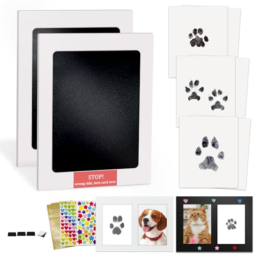 MYPAWLETS CleanTouch Stempelkissen für Haustiere, tintenloses Stempelkissen, Pfotenabdruck-Stempelkissen für Hunde oder Katzen, Hundenasenabdruck-Set, Haustierpfotenabdruck-Set, Anpassungswerkzeuge, MYPAWLETS CleanTouch Stempelkissen für Haustiere, tintenloses Stempelkissen, Pfotenabdruck-Stempelkissen für Hunde oder Katzen, Hundenasenabdruck-Set, Haustierpfotenabdruck-Set, Anpassungswerkzeuge, von MYPAWLETS