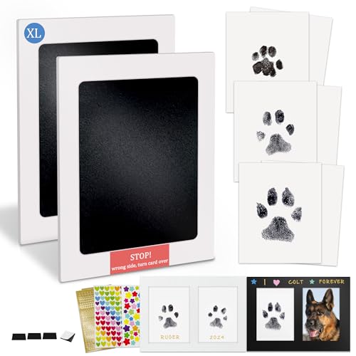 MYPAWLETS Stempelkissen mit Pfotenabdruck, tintenloses Stempelkissen, Pfotenabdruck-Stempelkissen für Hunde oder Katzen, Hundenasenabdruck-Set, Haustierpfotenabdruck-Set, Anpassungswerkzeuge, MYPAWLETS Stempelkissen mit Pfotenabdruck, tintenloses Stempelkissen, Pfotenabdruck-Stempelkissen für Hunde oder Katzen, Hundenasenabdruck-Set, Haustierpfotenabdruck-Set, Anpassungswerkzeuge, von MYPAWLETS