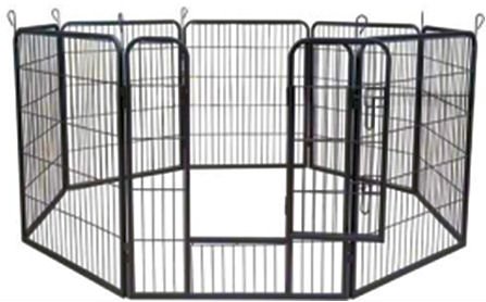 MYPETS Welpenfreigehege Young Dogs Größe L 80x80 8 Elemente der Marke Laufgitter Welpenauslauf Freigehege von Simply Natural Vitamins