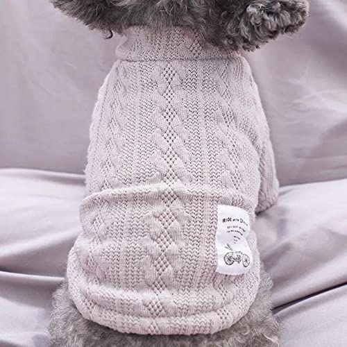 MYVZO Hoodie Hundekleidung Solide für Hunde Kleidung Haustier Outfits Klein Herbst Winter Süß Warm Rosa von MYVZO
