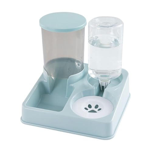 Automatischer Trinkbrunnen für Haustiere Wassersparbrunnen 1000ml Flasche Schüssel für kleine Haustiere Automatischer Wasserspender für Katzen von MZRAN