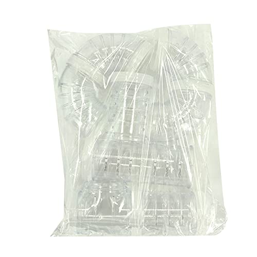 Hamsters Tube Set Transparent Pipe Kits Connection Tunnel Tube Toy For Rennmäuse Meerschweinchen von MZRAN